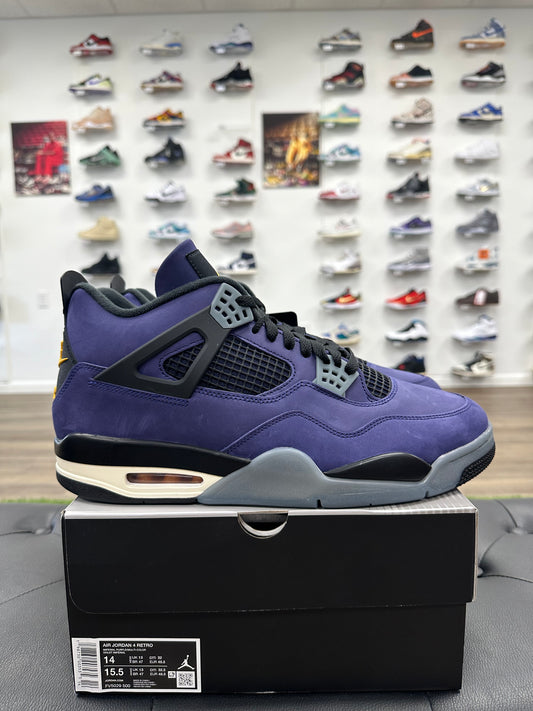 Jordan 4 Retro Lakers - Size 14