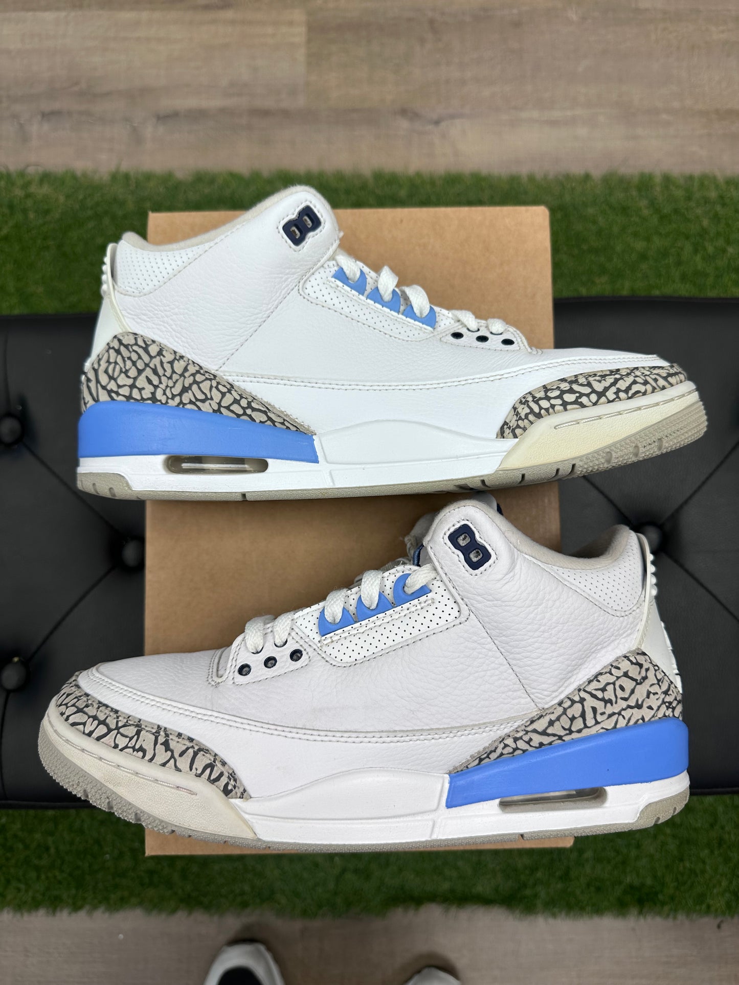 Jordan 3 Retro UNC (2020) - Size 10 (U)