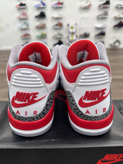 Jordan 3 Retro Fire Red (2022) - Size 13 (U)