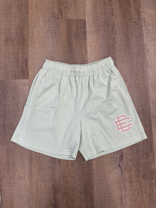 Eric Emanuel EE Basic/Core Short Green/Taupe - Size Large