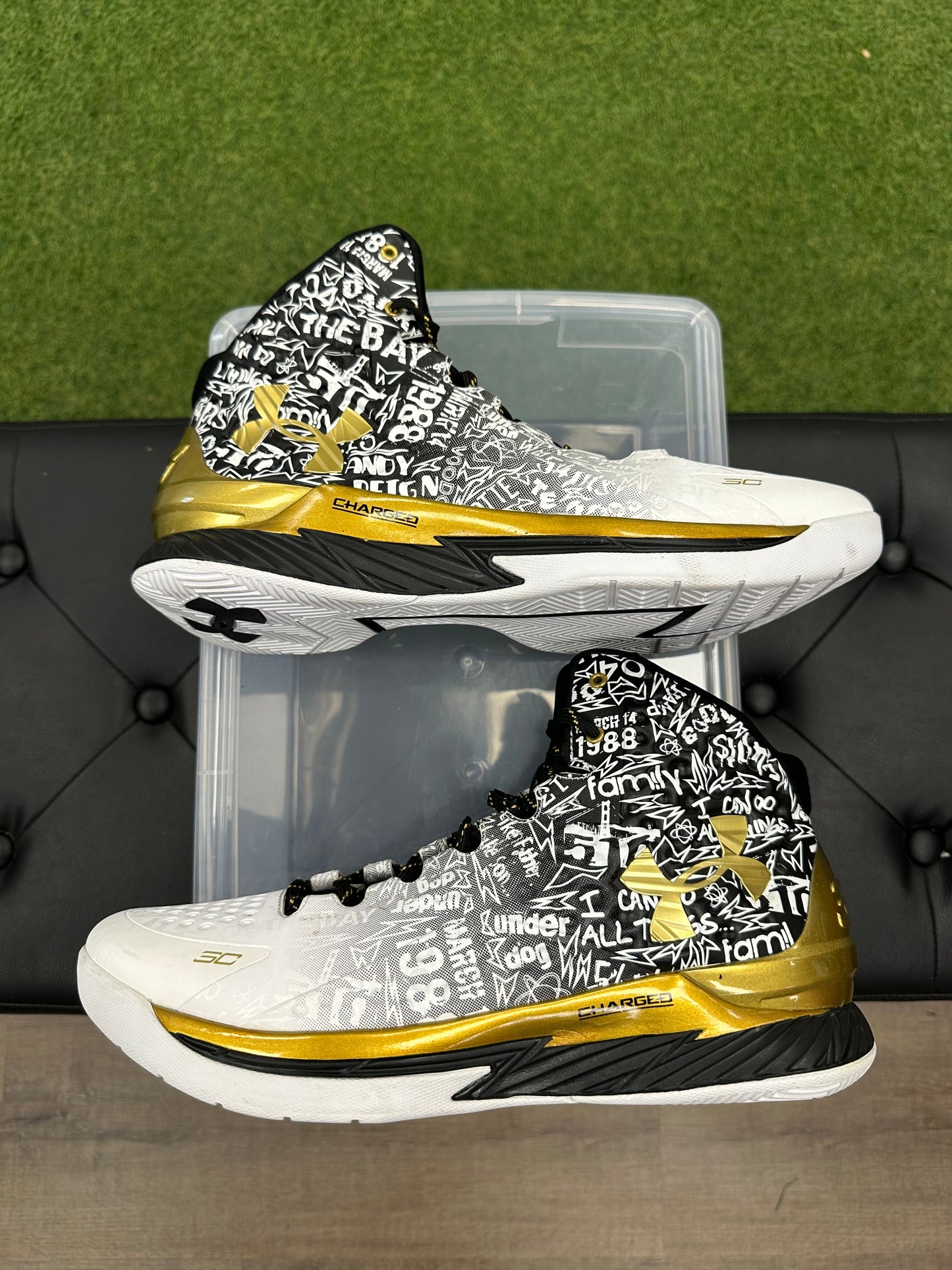 Under Armour Curry 1 Back 2 Back MVP (2016) - Size 12 (U)