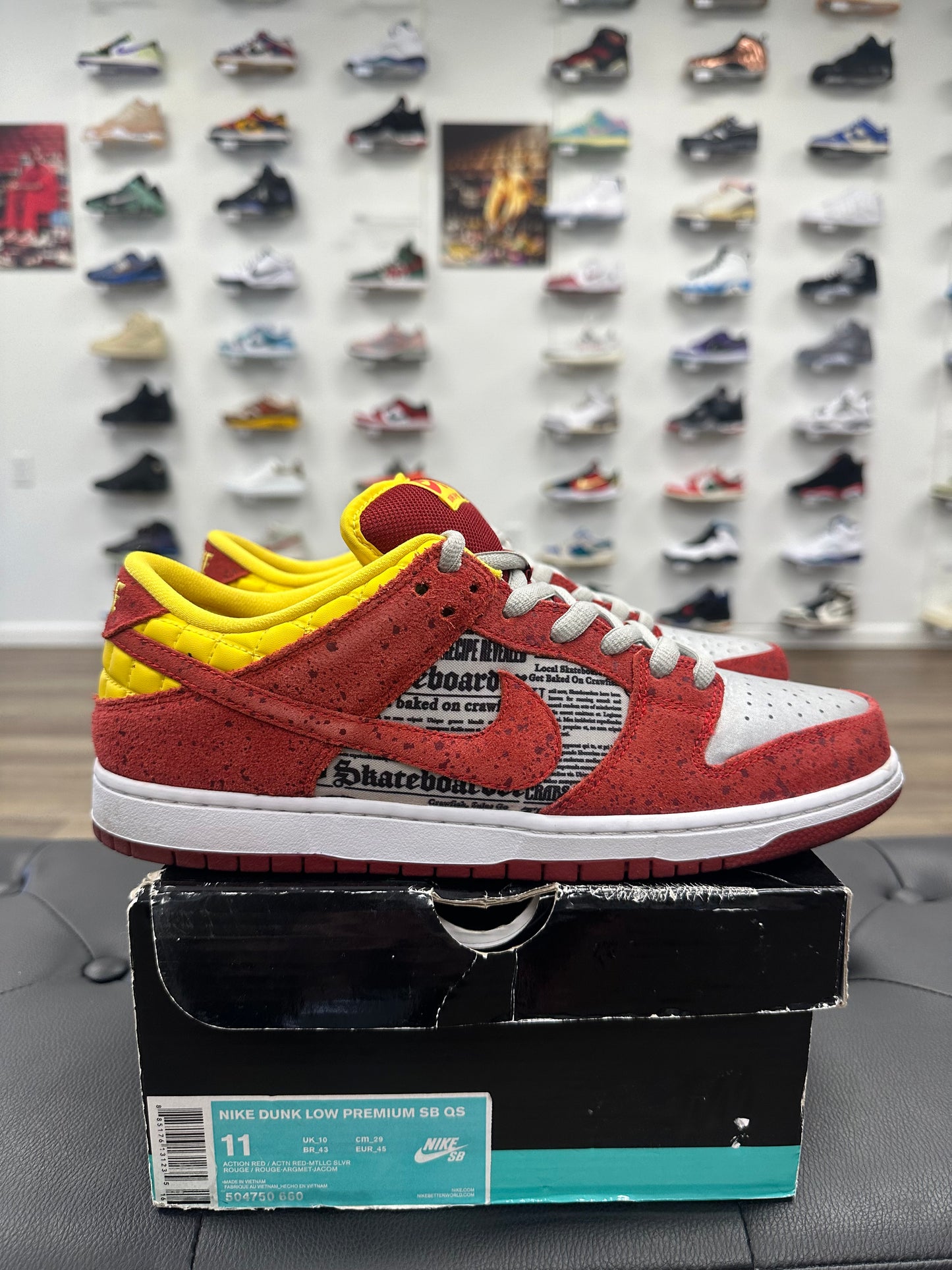 Nike SB Dunk Low Rukus Crawfish - Size 11 (U)