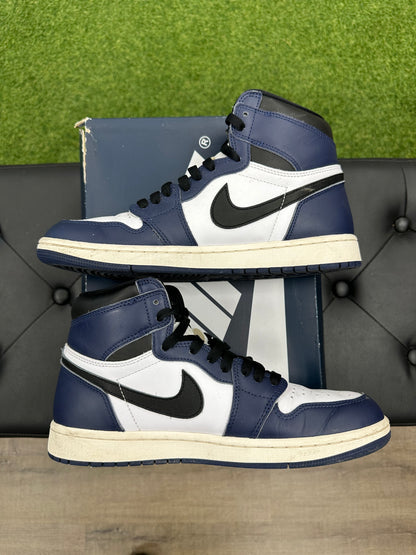 Jordan 1 Retro High OG Midnight Navy - Size 9 (U)