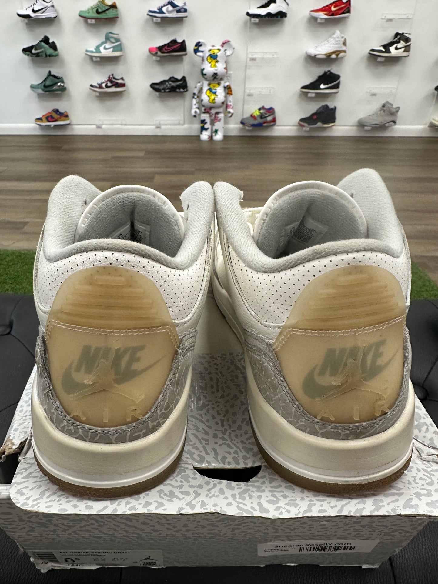 Jordan 3 Retro Craft Ivory - Size 8.5 (U)