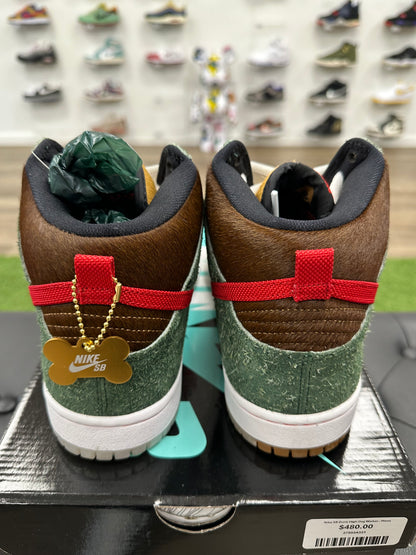 Nike SB Dunk High Dog Walker - Size 10.5