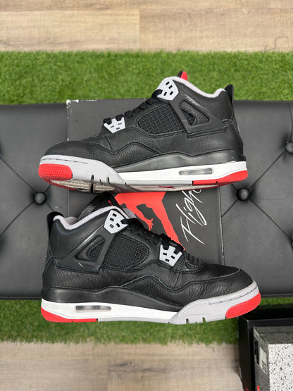 Jordan 4 Retro Bred (2019) (GS) - Size 5Y (U)