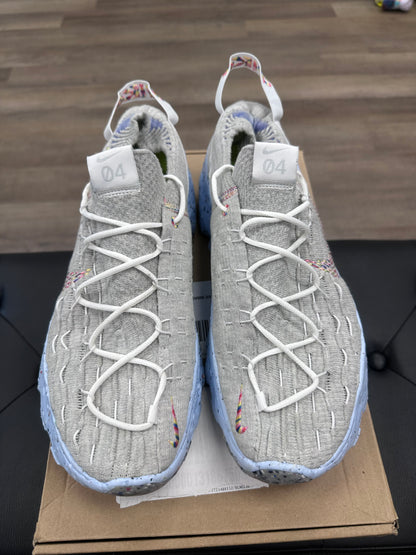 Nike Space Hippie 04 Grey Rainbow - Size 12 (U)