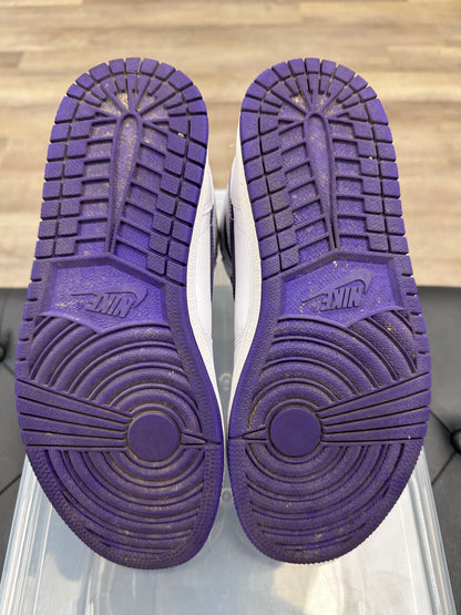 Jordan 1 Retro High Court Purple (Women's) - Size 8.5W (U)