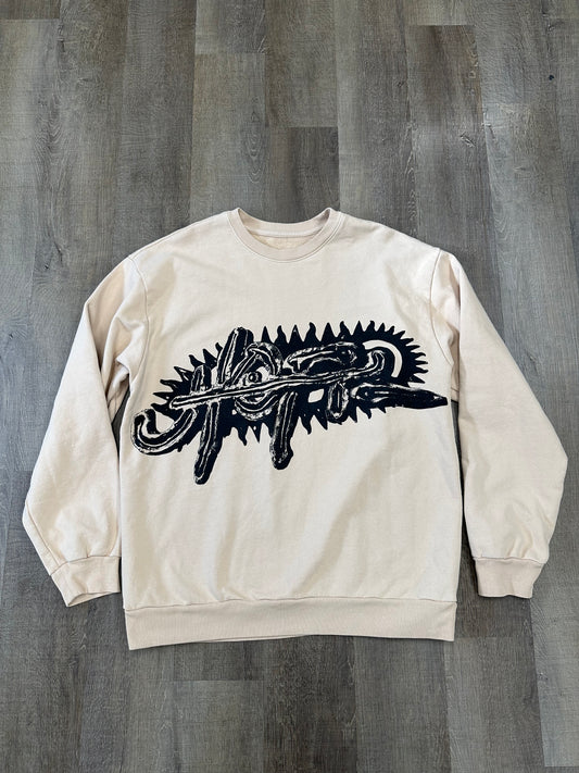 Travis Scott Utopia A3 Crewneck Light Brown - Mens (U)