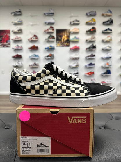 Vans Old Skool Primary Check - Size 13 (U)