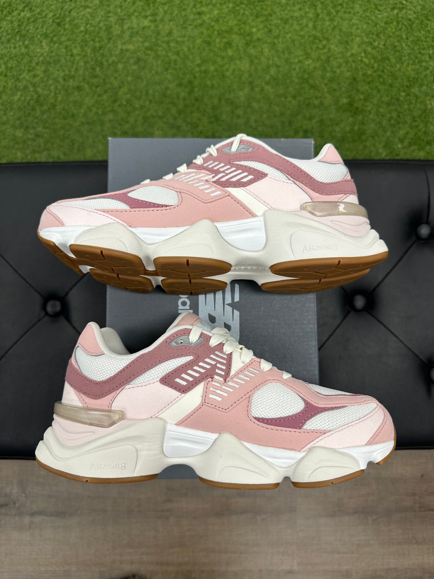 New Balance 9060 Rose Pink (wide) (GS) - Size 6