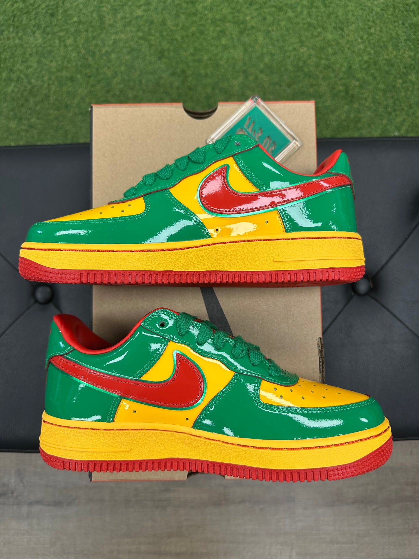 Nike Air Force 1 Low Lil Yachty Concrete Boys Lucky Green - Size 5.5