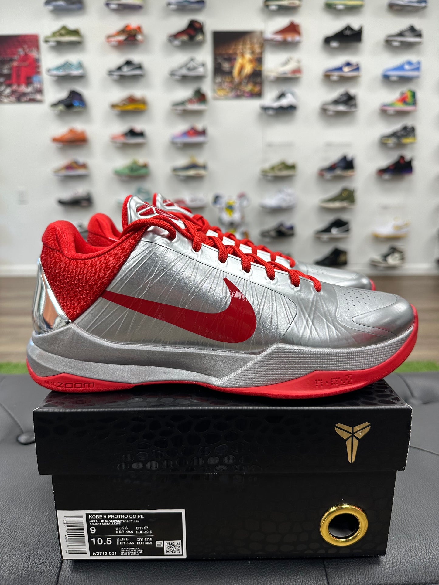 Nike Kobe 5 Protro Caitlin Clark Rookie of the Year - Size 9