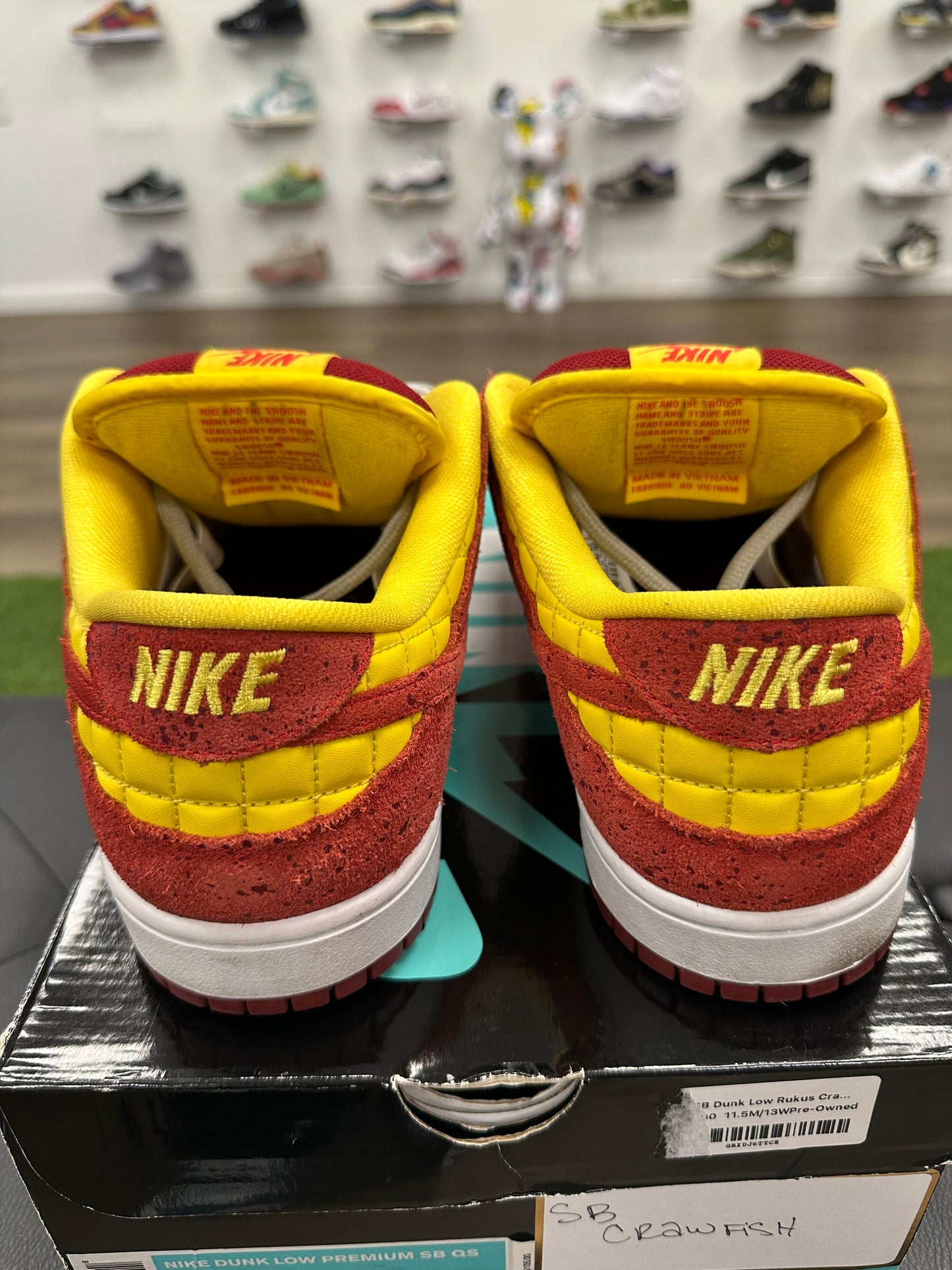 Nike SB Dunk Low Rukus Crawfish - Size 11.5 (U)