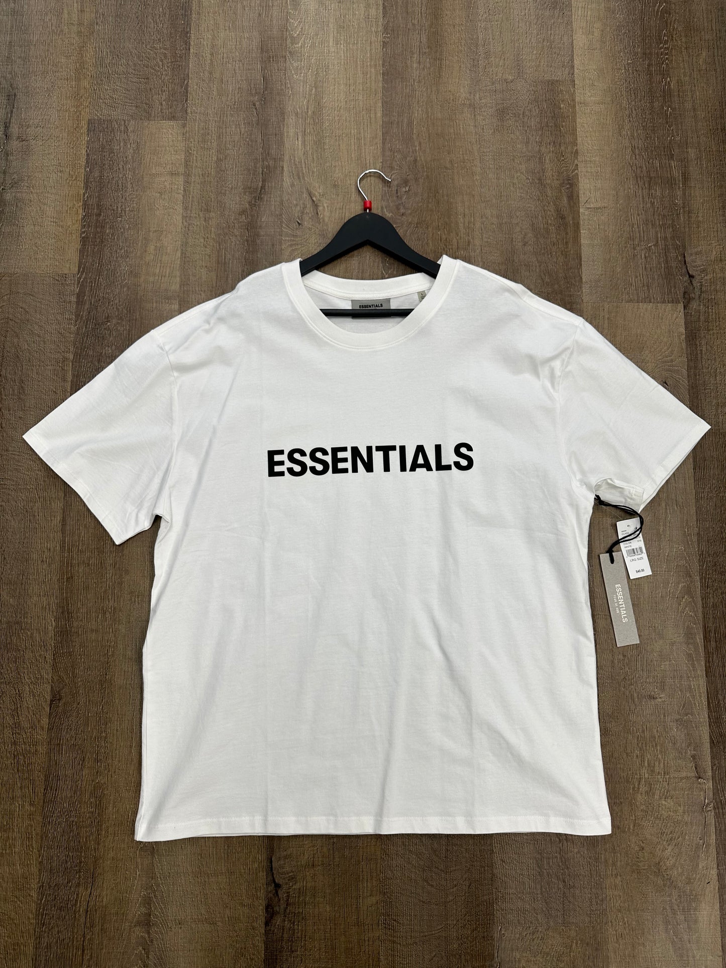 Fear Of God Essentials T-Shirt White - Size Large