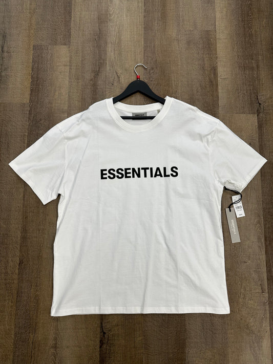 Fear Of God Essentials T-Shirt White - Size Large