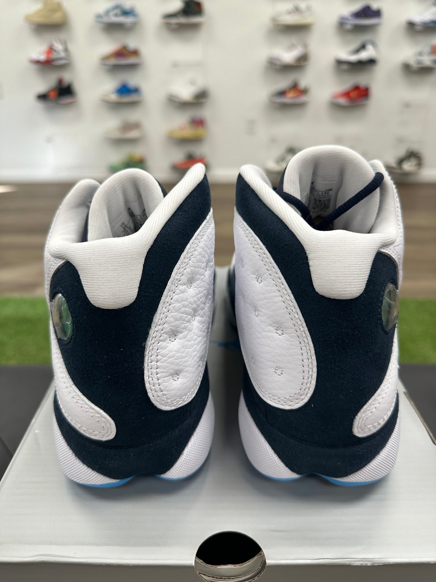 Jordan 13 Retro Obsidian Powder Blue White - Size 10