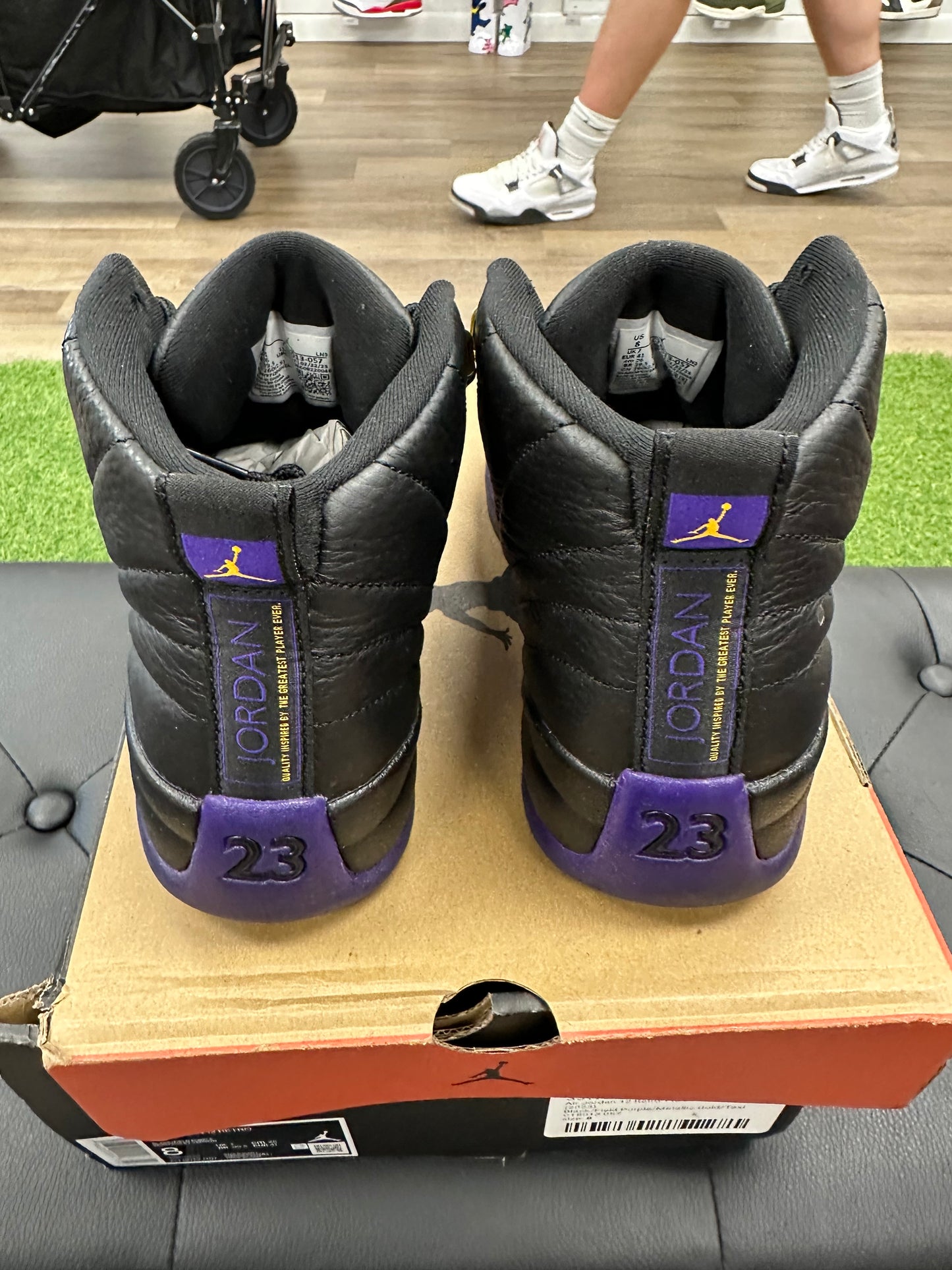 Jordan 12 Retro Field Purple - Size 8 (U)