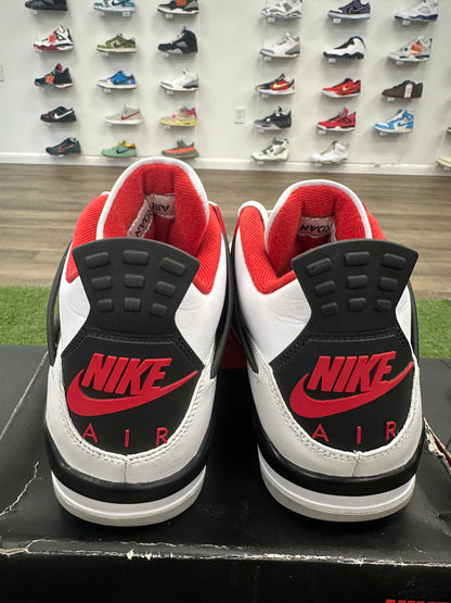 Jordan 4 Retro Fire Red (2020) - Size 9 (U)