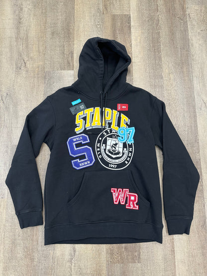 Staple Embroidered Patches Hoodie - Mens