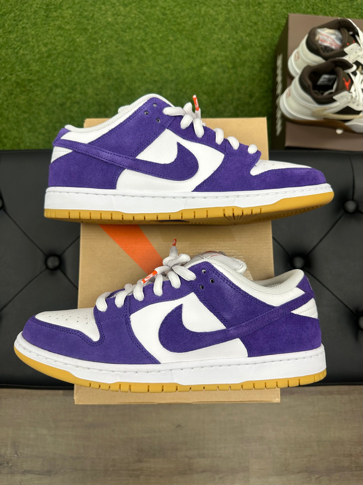 Nike SB Dunk Low Pro ISO Orange Label Court Purple - Size 11 (U)
