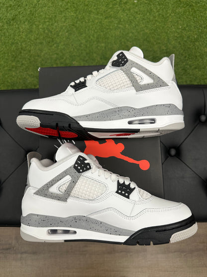 Jordan 4 Retro White Cement (2025) - Size 9