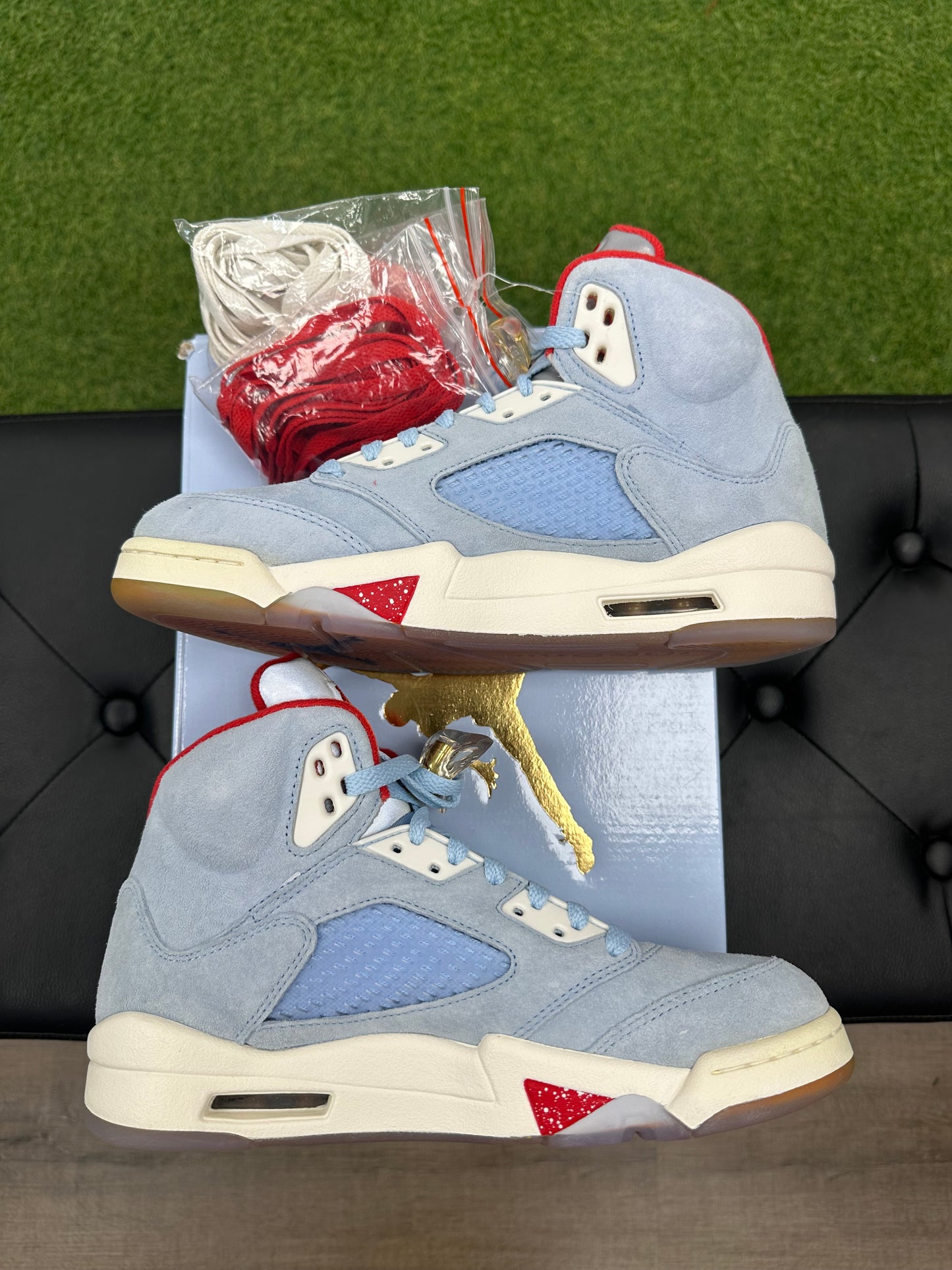 Jordan 5 Retro Trophy Room Ice Blue - Size 7
