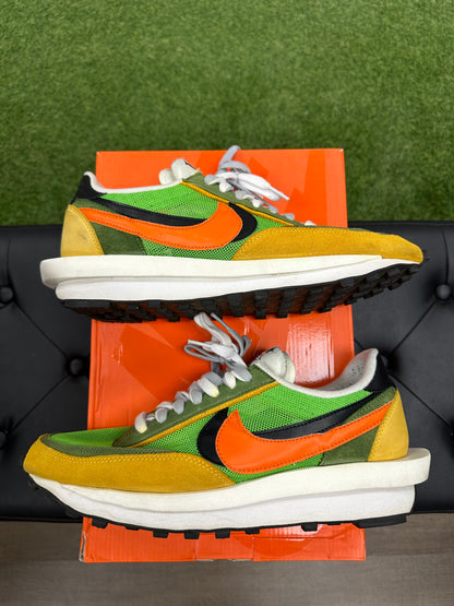 Nike LD Waffle sacai Green Gusto - Size 12 (U)