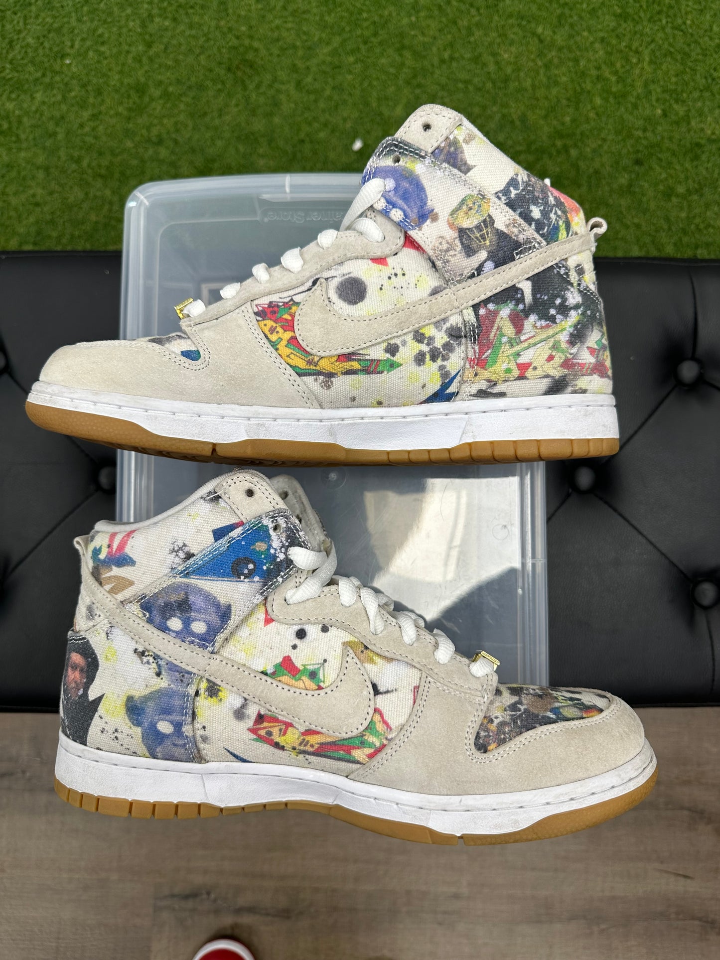 Nike SB Dunk High Supreme Rammellzee - Size 10 (U)