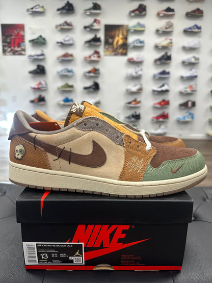 Jordan 1 Retro Low OG Zion Williamson Voodoo - Size 13