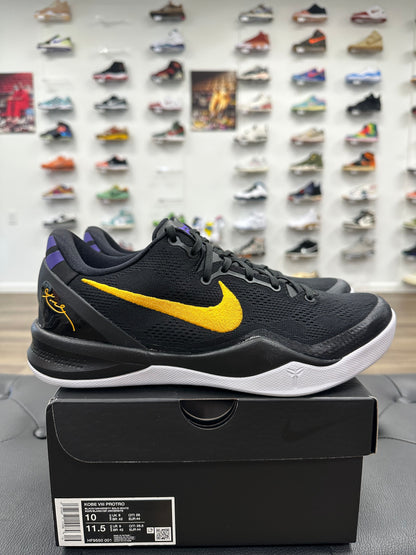 Nike Kobe 8 Protro Lakers Away - Size 10