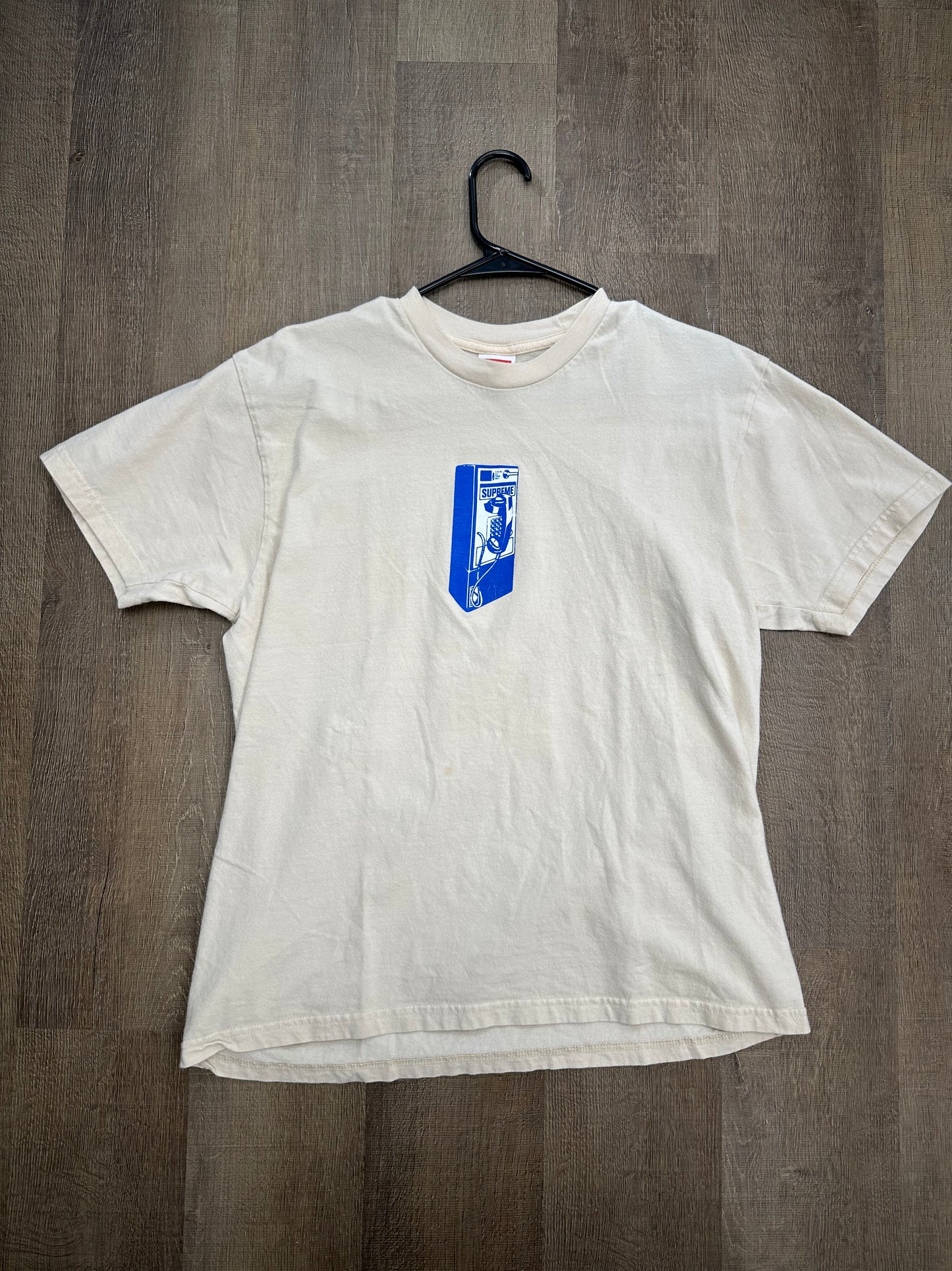 Supreme Payphone Tee White - Size Medium (U)