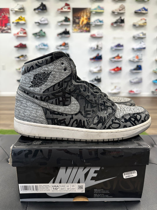 Jordan 1 Retro High OG Rebellionaire - Mens (U10.5)