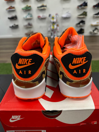 Nike Air Max 90 Duck Camo Orange - Size 10