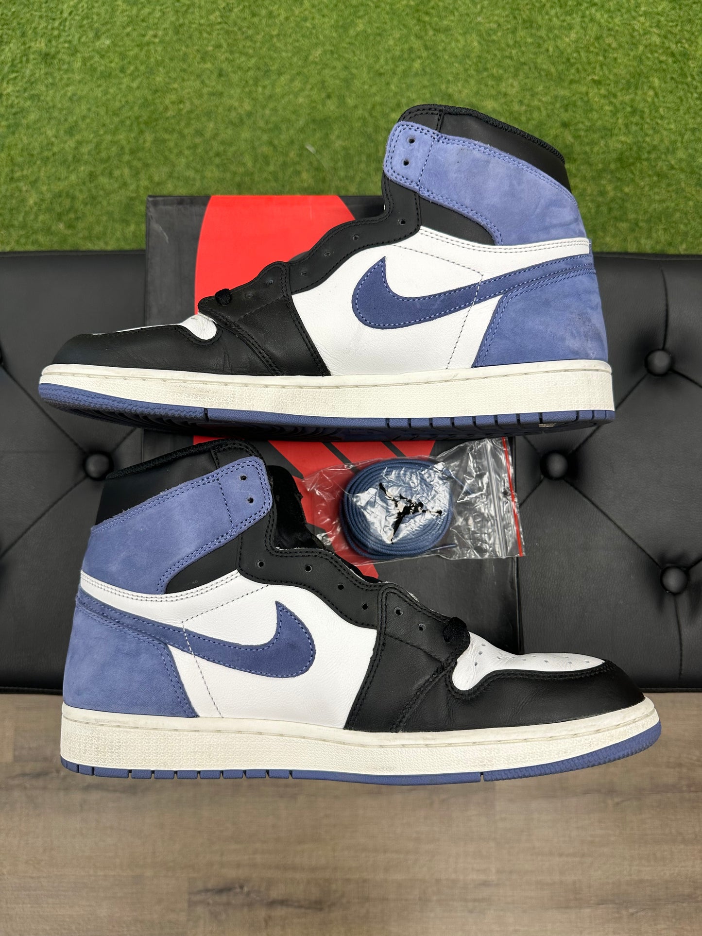 Jordan 1 Retro High Blue Moon - Size 12 (U)