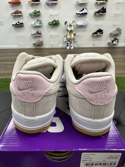 Nike Air Force 1 Low SB Light Orewood Brown Pink - Size 4