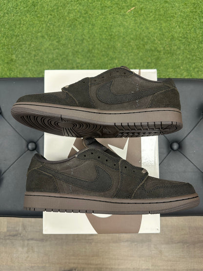 Jordan 1 Retro Low OG SP Travis Scott Velvet Brown - Size 9