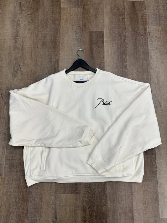 RHUDE Crewneck Vintage White - Mens
