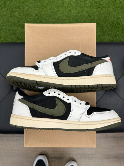 Jordan 1 Retro Low OG SP Travis Scott Olive - Size 6.5 (U)