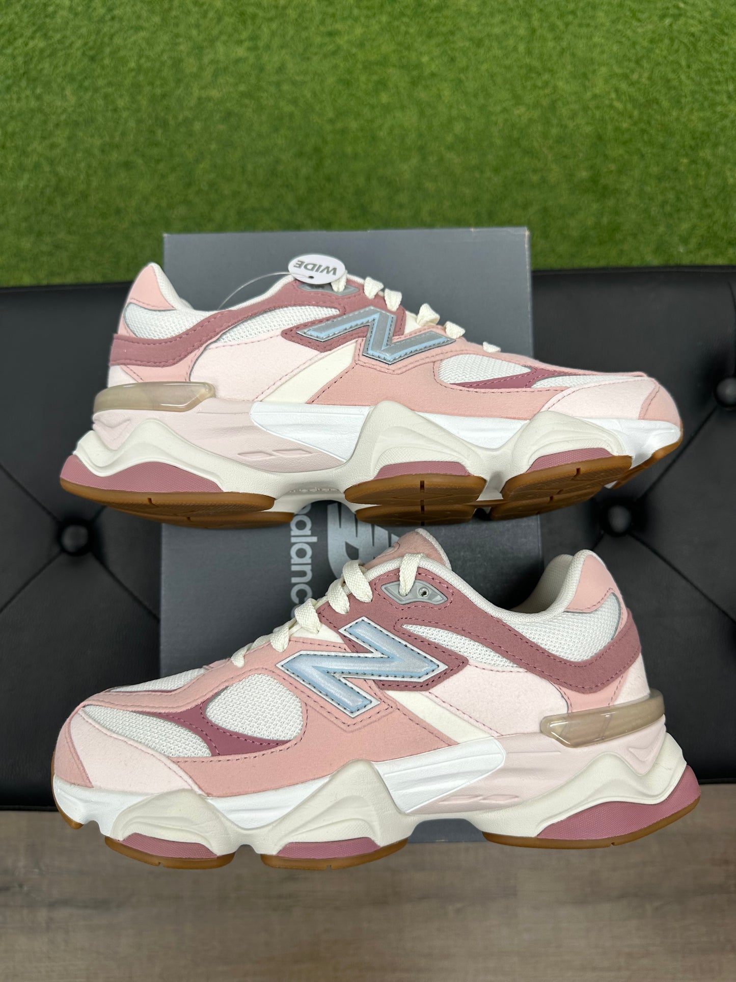 New Balance 9060 Rose Pink (wide) (GS) - Size 6