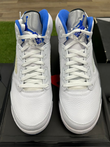 Jordan 5 Retro White Stealth (2021) - Size 10.5