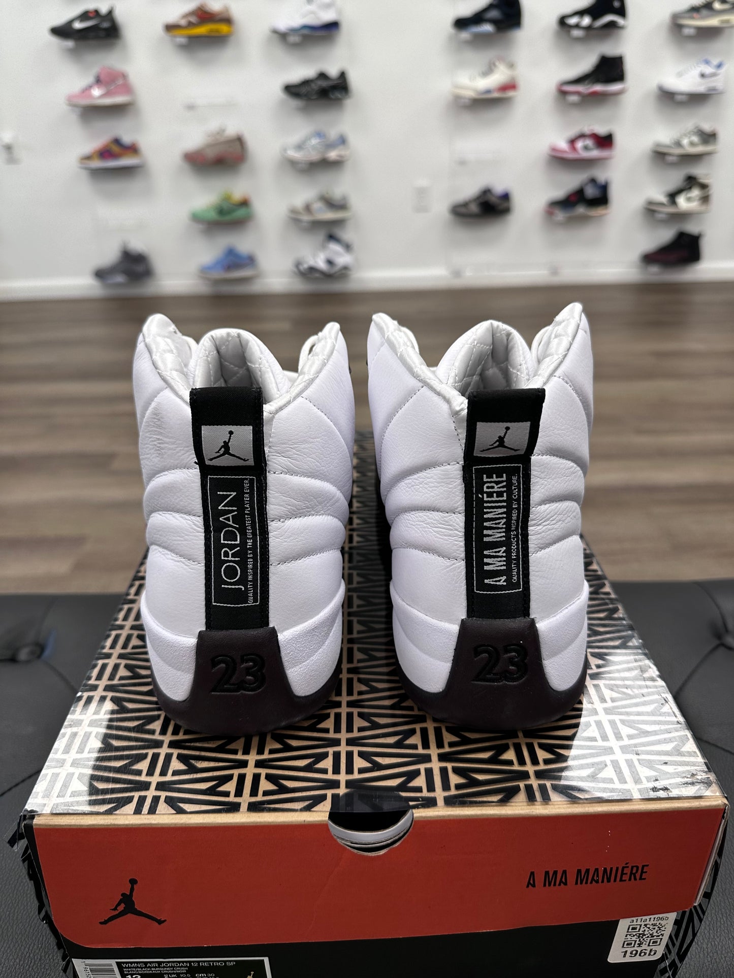 Jordan 12 Retro SP A Ma Maniére White - Size 11.5 (U)