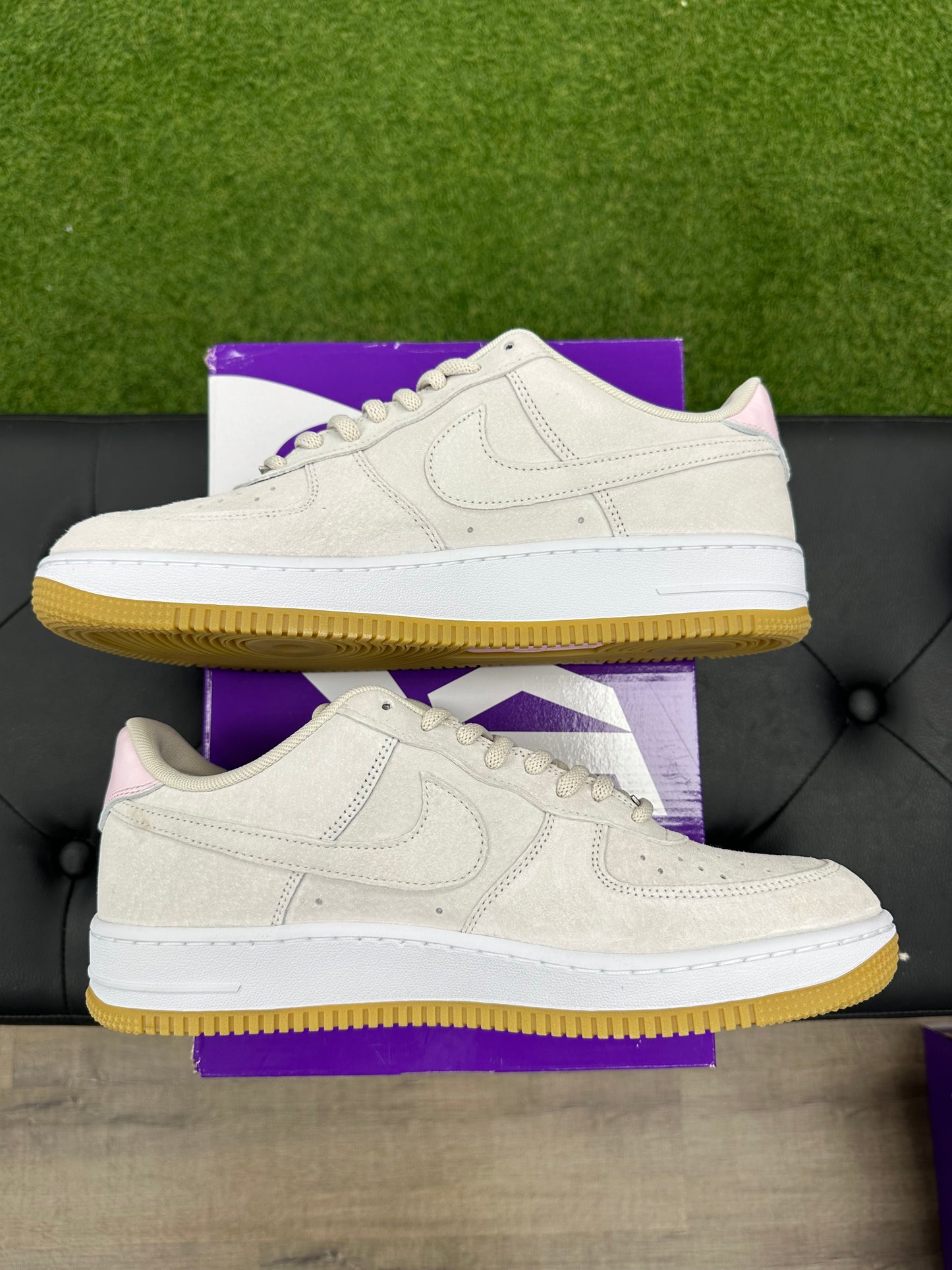 Nike Air Force 1 Low SB Light Orewood Brown Pink - Size 11.5