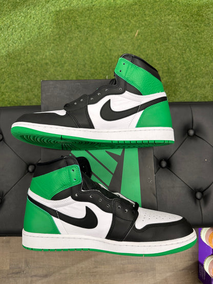 Jordan 1 Retro High OG Lucky Green - Size 12 (U)