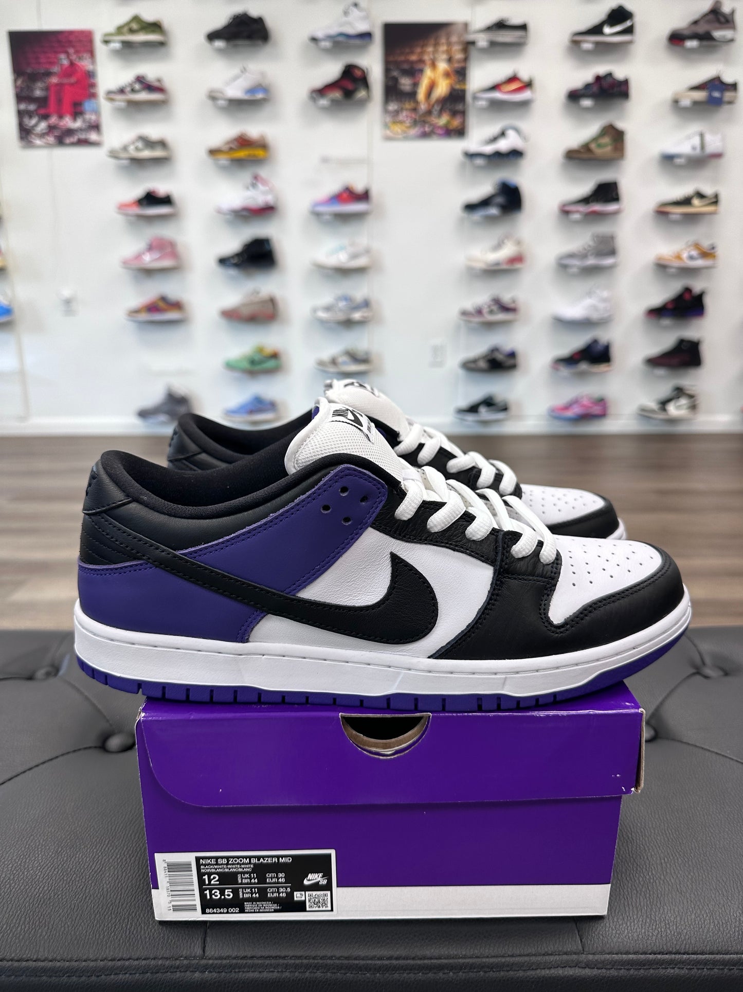 Nike SB Dunk Low Court Purple - Size 12