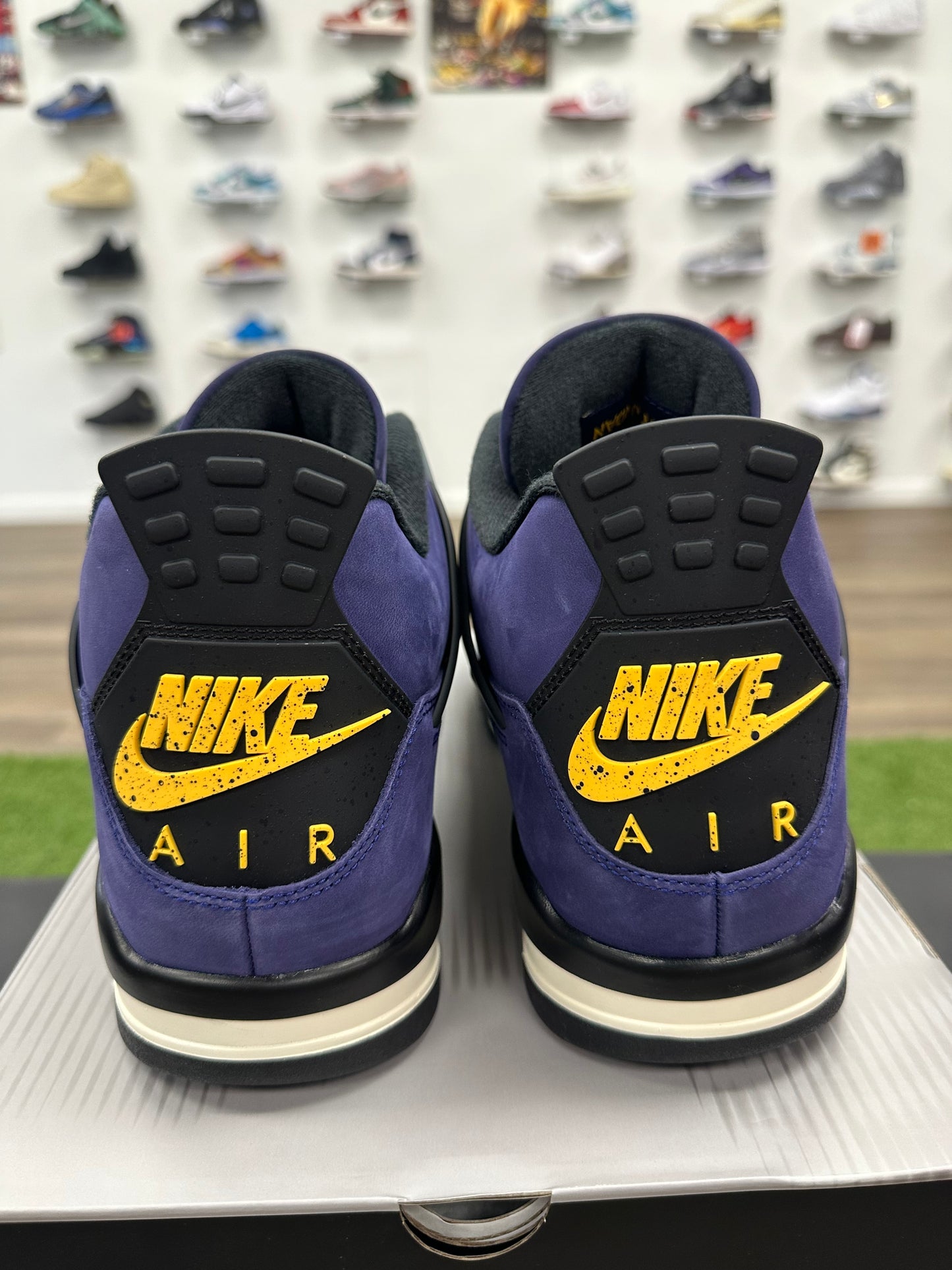 Jordan 4 Retro Lakers - Size 14