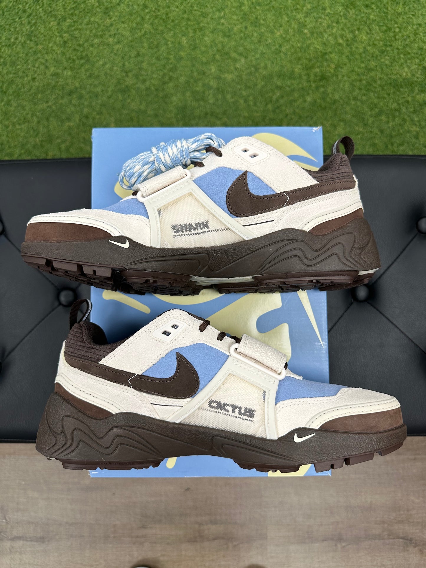 Nike Zoom Field Jaxx Travis Scott Leche Blue - Size 9