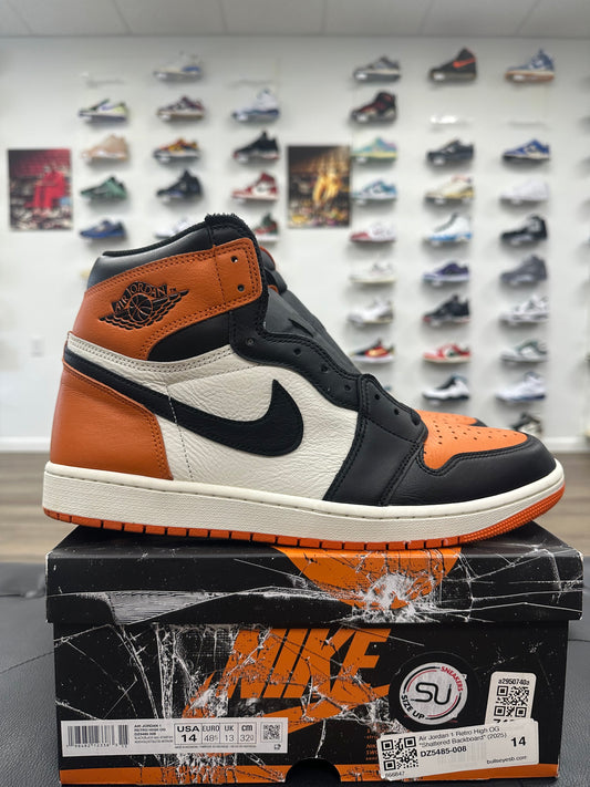Jordan 1 Retro High OG Shattered Backboard (2025) - Size 14