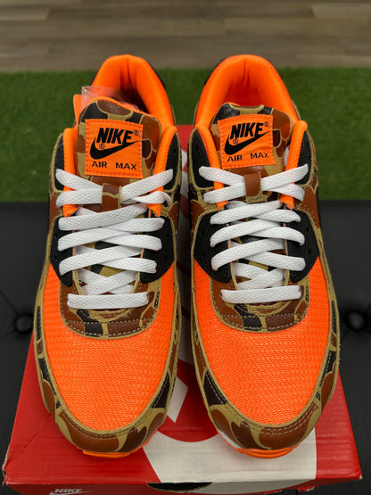 Nike Air Max 90 Duck Camo Orange - Size 10