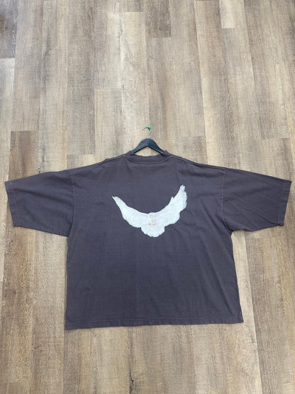 Yeezy Gap Engineered by Balenciaga Dove 3/4 Sleeve Tee Washed Black
